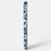 青い花 SAMSUNG GALAXYケース (裏面横)