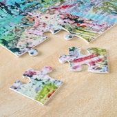 青い草原 20x30ジグソーパズル ジグソーパズル (側面)