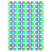 青い華麗さ クリップボード (裏面)