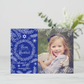 青い葉ハヌカー写真カード シーズンカード (スタンド正面)