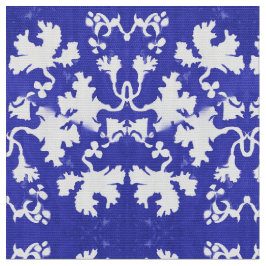 青い葉 ファブリック