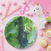 青い葡萄 ペーパープレート (パーティー)