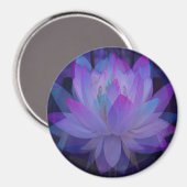 青い蓮… マグネット (正面/裏面)