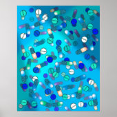 青い薬 ポスター (正面)