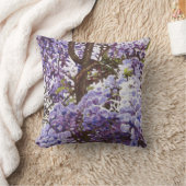 青い藤2011年 クッション (ブランケット)