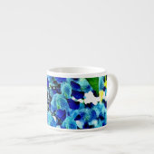 青い藤 エスプレッソカップ (正面右)