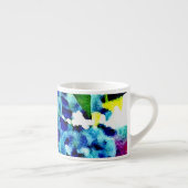 青い藤 エスプレッソカップ (右)