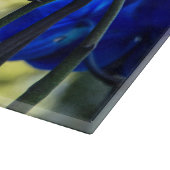 青い蘭 カッティングボード (角)