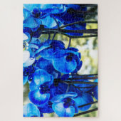 青い蘭 ジグソーパズル (縦)