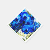 青い蘭 スタンダードカクテルナプキン (角)