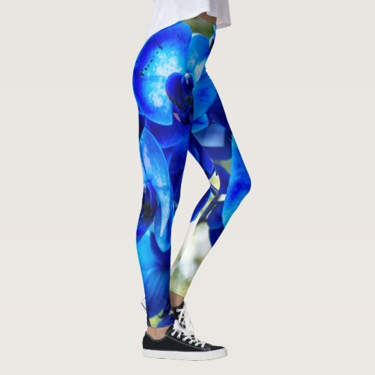 青い蘭 レギンス (右)