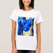 青い蘭 Tシャツ (正面)