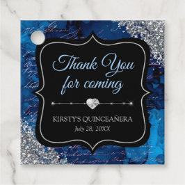 青い虹色の人魚の手紙キンセアニェラ フェイバータグ