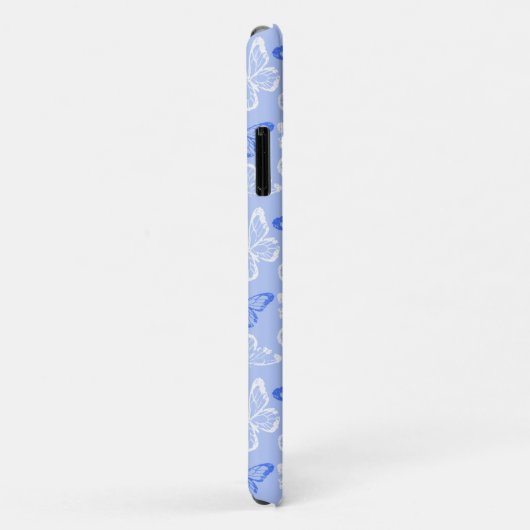 青い蝶々 Case-Mate iPhoneケース (裏面/右)
