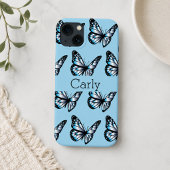 青い蝶々 Case-Mate iPhoneケース