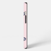 青い蝶々 iPhoneケース (左側面)