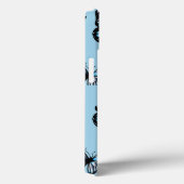 青い蝶とより多くの蝶 Case-Mate iPhoneケース (裏面 / 右)