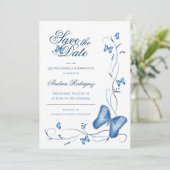 青い蝶と渦巻きが日付を救う セーブザデート (スタンド正面)