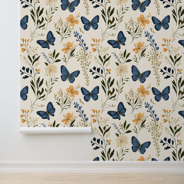 青い蝶と緑 壁紙 (アプリケーション)