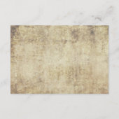 青い蝶のヴィンテージ・セーブ・ザ・デートカード セーブザデート (裏面)