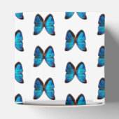 青い蝶はギフト/パーティーボックスを好む フェイバーボックス (上部)