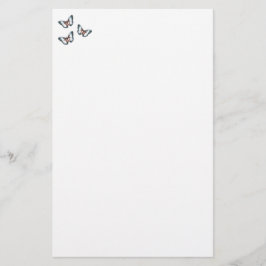 青い蝶は静止 便箋