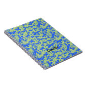 青い蝶ノート ノートブック (右側)