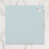 青い蝶フローラ フェイバータグ (裏面)