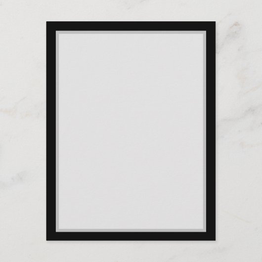 青い蝶モルフォとダークシームレスパターン エンクロージャーカード (裏面)