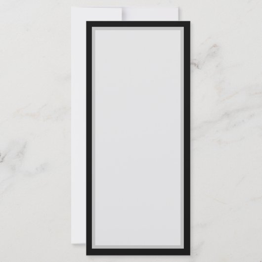 青い蝶モルフォとダークシームレスパターン カード (裏面)