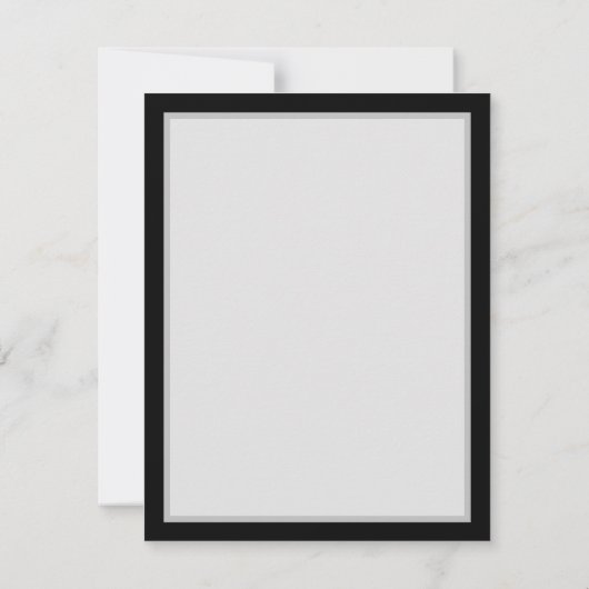 青い蝶モルフォとダークシームレスパターン セーブザデート (裏面)