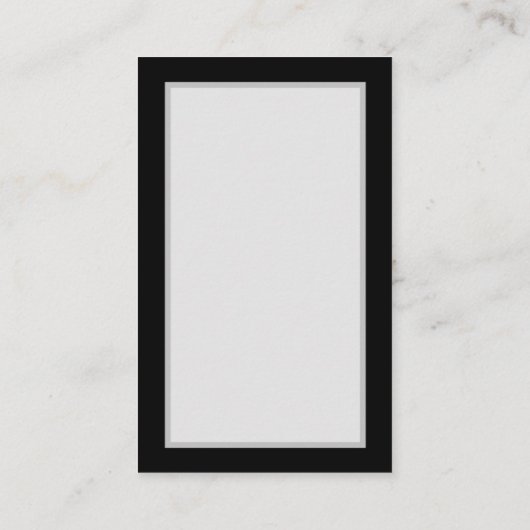 青い蝶モルフォとダークシームレスパターン 名刺 (裏面)