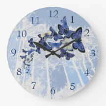 青い蝶万華鏡のように千変万化するパターン飛行