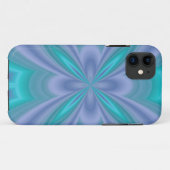 青い蝶抽象芸術 Case-Mate iPhoneケース (裏面(横))