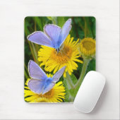 青い蝶~のマウスパッド# 2 マウスパッド (マウス)