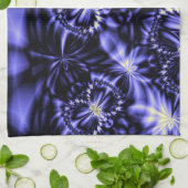 青い蝶 キッチンタオル (折り畳み)