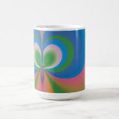 青い蝶 コーヒーマグカップ (中央)