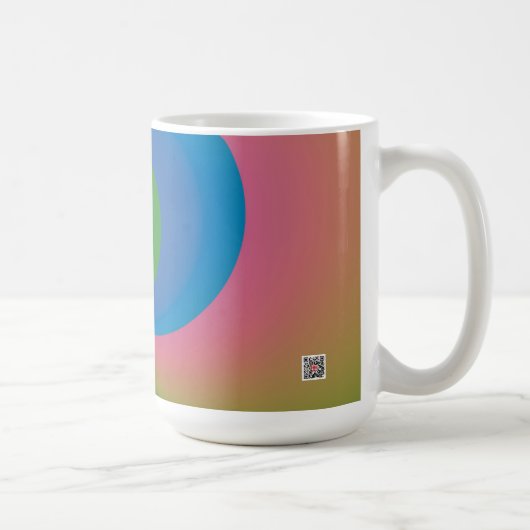 青い蝶 コーヒーマグカップ (右)