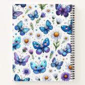 青い蝶 ノートブック (裏面)