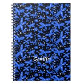 青い蝶 ノートブック (正面)