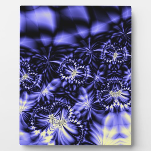 青い蝶 フォトプラーク (正面)