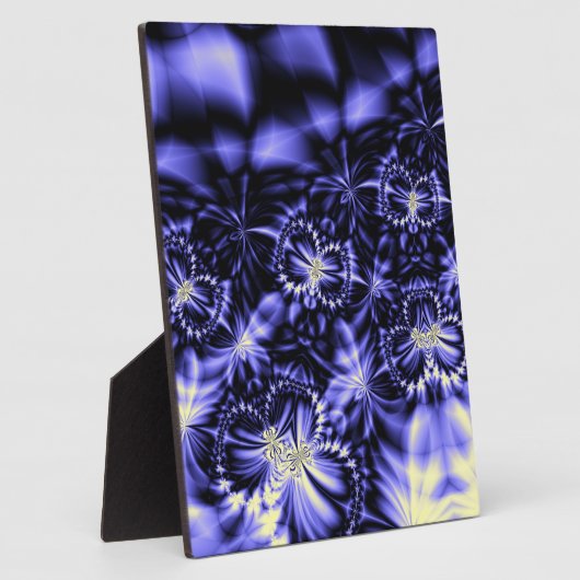 青い蝶 フォトプラーク (側面)