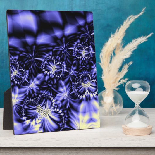 青い蝶 フォトプラーク (側面)