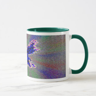 青い蝶 マグカップ