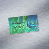 青い蝶 マグネット名刺 (インサイチュ)