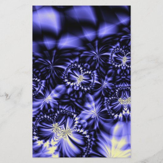 青い蝶 便箋 (正面)