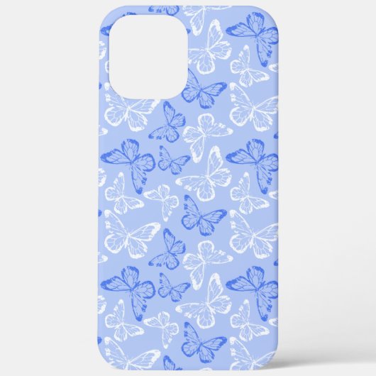 青い蝶 Case-Mate iPhoneケース (裏面)
