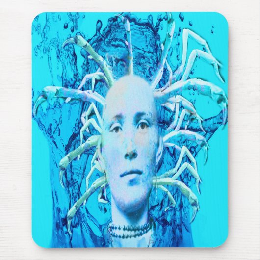 青い蠍 マウスパッド (正面)