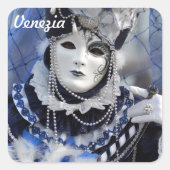 青い衣装 スクエアシール (正面)