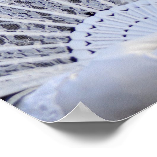 青い衣装 ポスター (角)